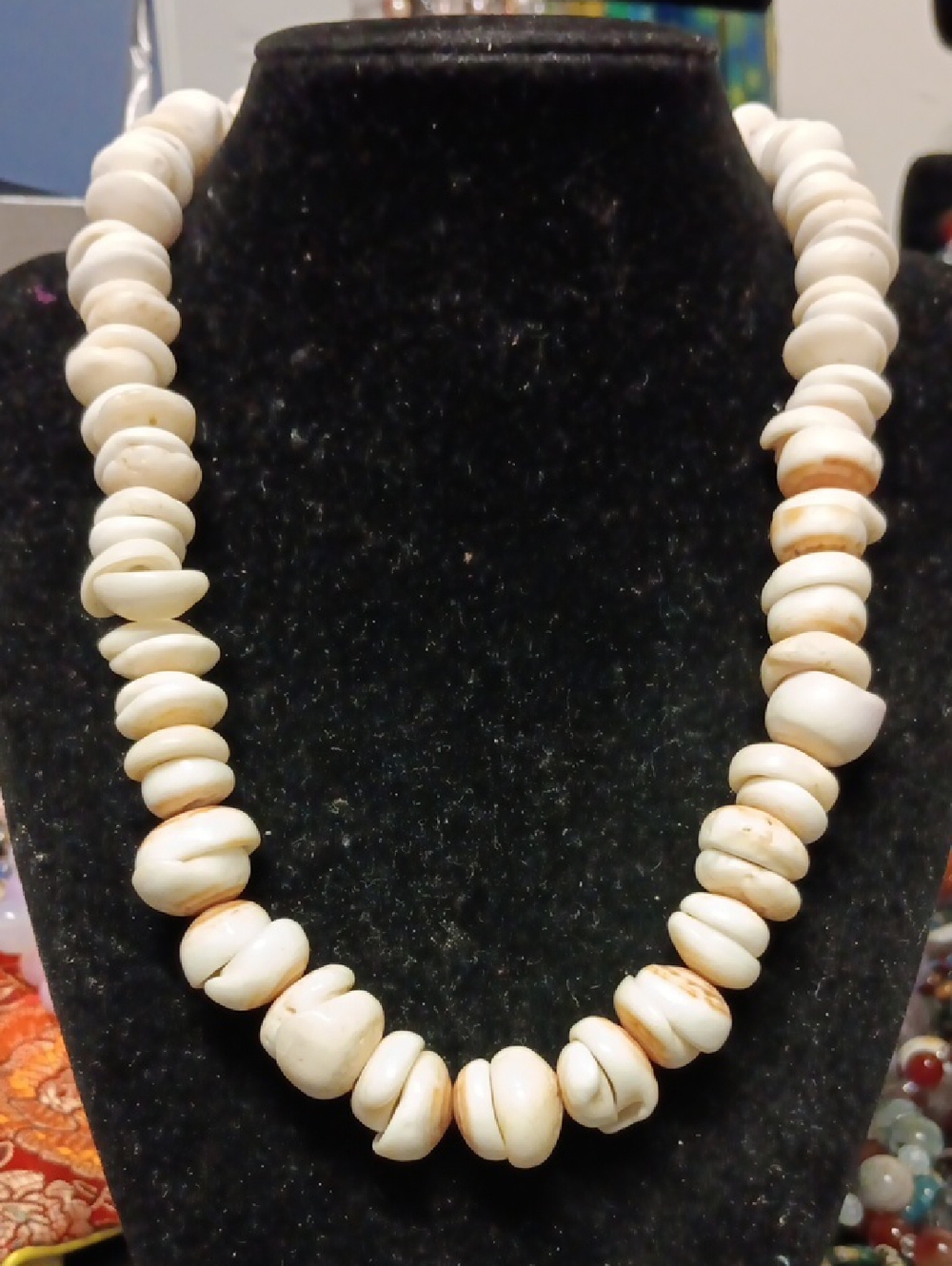White Puka Natural Shell Bead Necklace - Elegant Women’s Jewelry